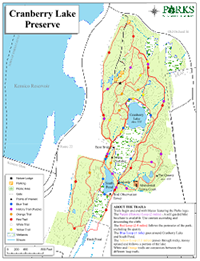 Cranberry Lake Preserve Map